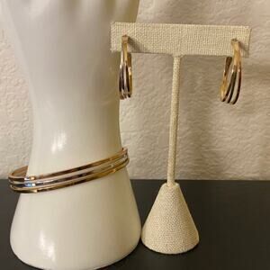 Sarah Coventry Tricolor Bracelet Earring